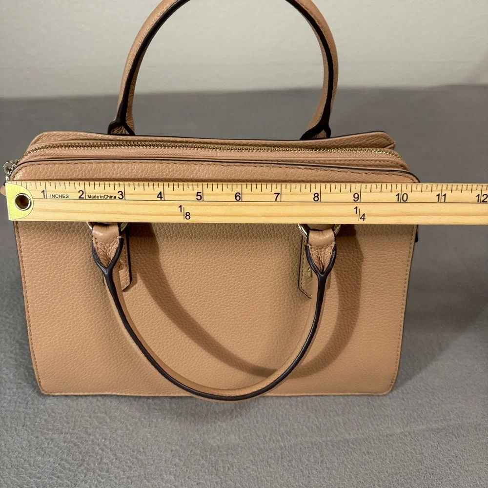 Kate Spade Mulberry Street Lise Satchel Women Medium Blush Leather Handbag